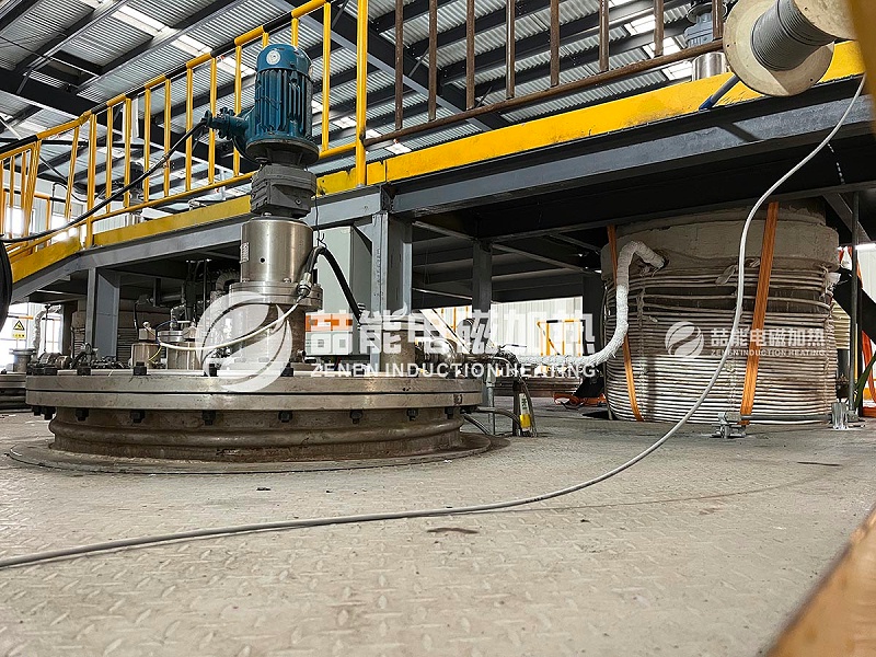 鋰原料不銹鋼反應(yīng)釜電磁加熱